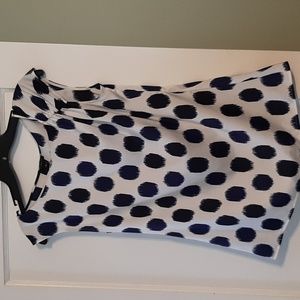 Ann Taylor Polka Dot Blouse